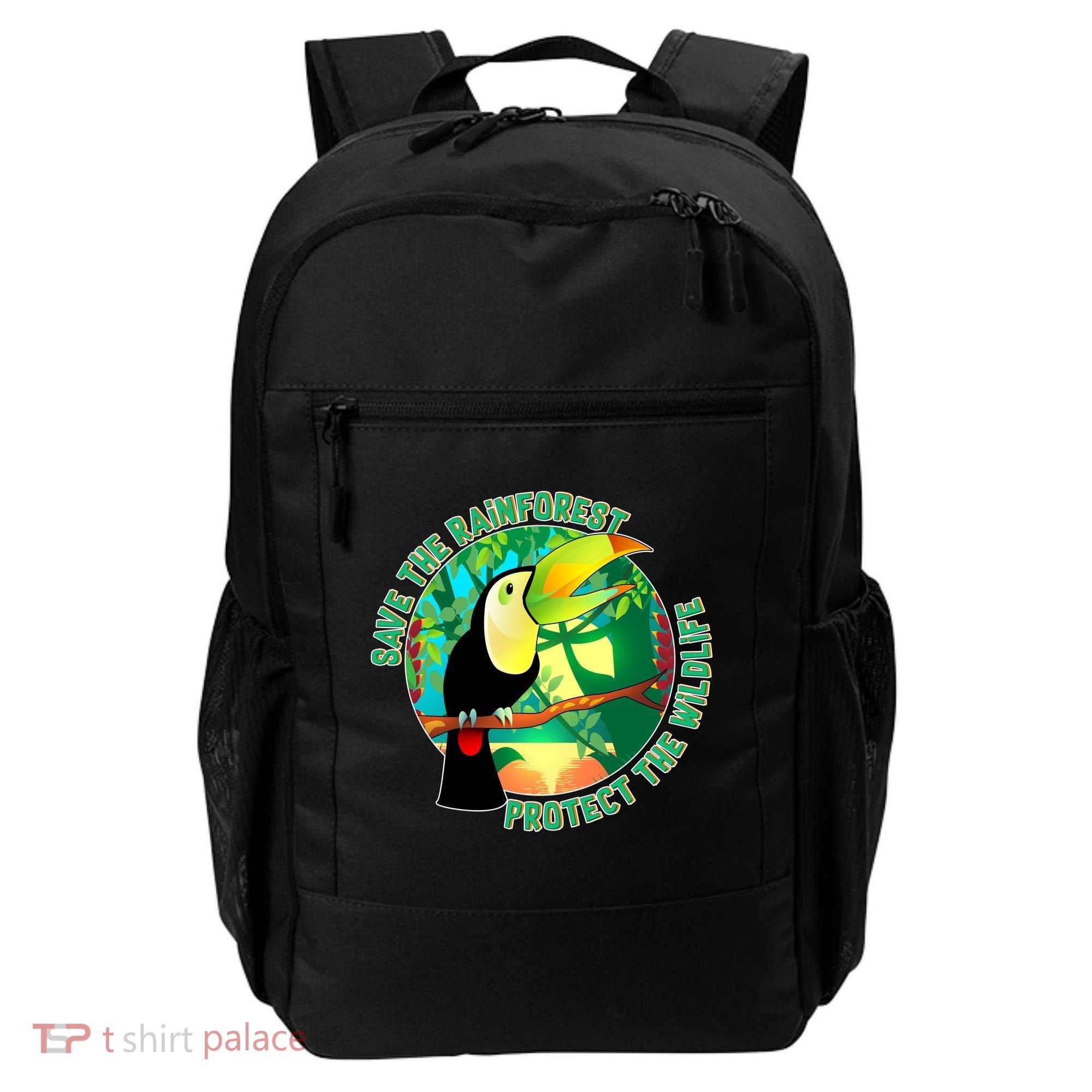 Save the Rainforest -  Protect the Wildlife Backpack