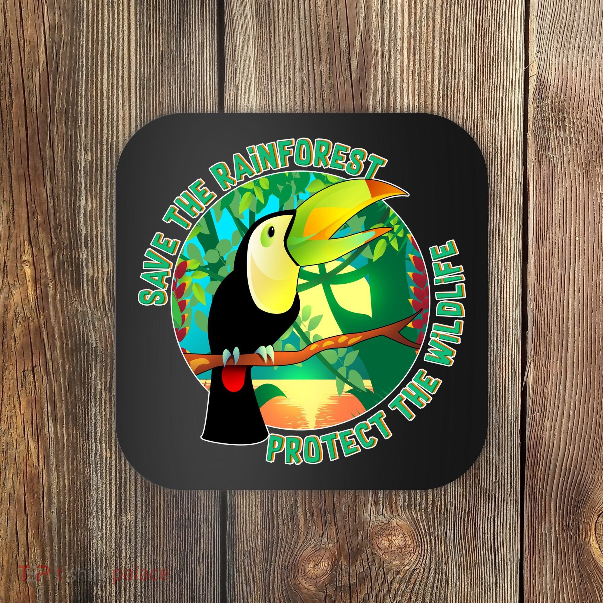 Save the Rainforest -  Protect the Wildlife Coaster