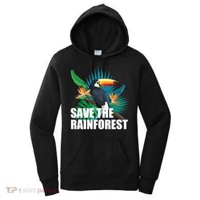 Save the Rainforest -  Protect the Wildlife Women's Hoodie