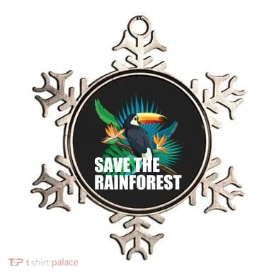 Save the Rainforest -  Protect the Wildlife Ornament