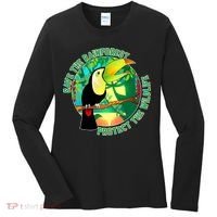 Save the Rainforest -  Protect the Wildlife Women's Long Sleeve Shirt thumb 0