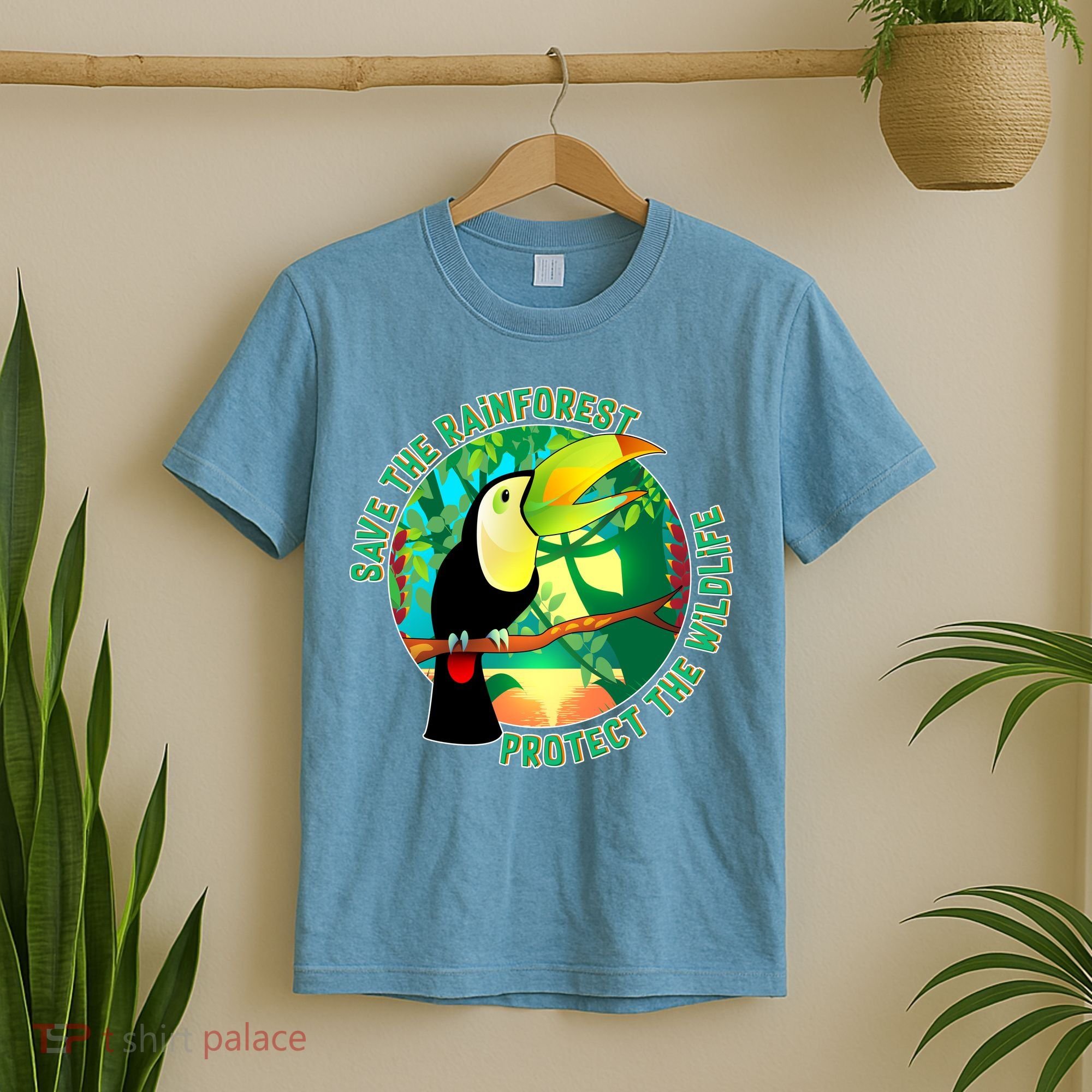Save the Rainforest -  Protect the Wildlife T-Shirt