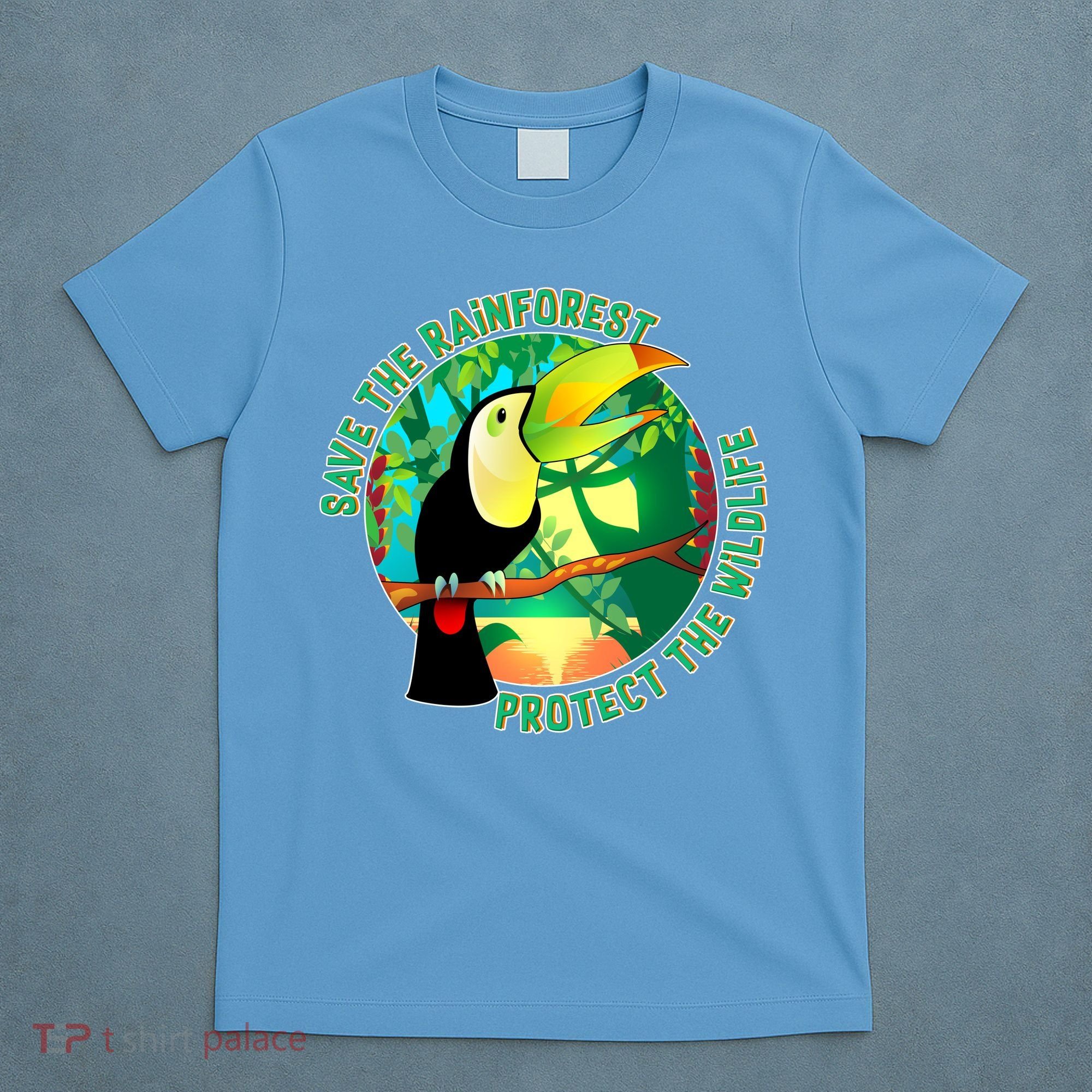 Save the Rainforest -  Protect the Wildlife T-Shirt