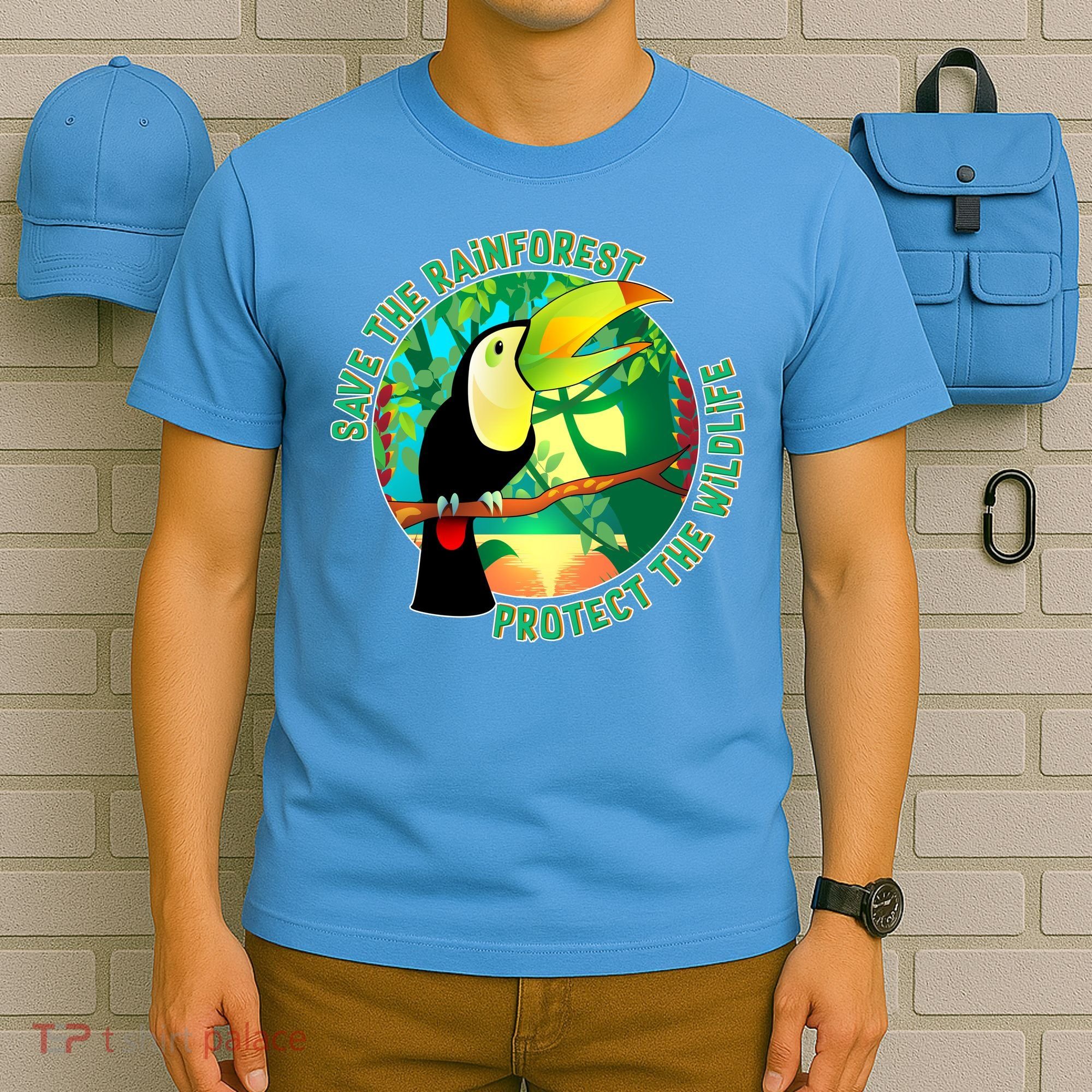 Save the Rainforest -  Protect the Wildlife T-Shirt