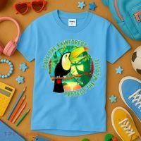 Save the Rainforest -  Protect the Wildlife Kids T-Shirt thumb 3