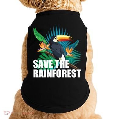 Save The Rainforest Doggie Tank