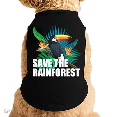Save The Rainforest Doggie Tank