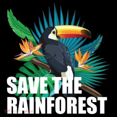 Save The Rainforest Sustainable Bucket Hat
