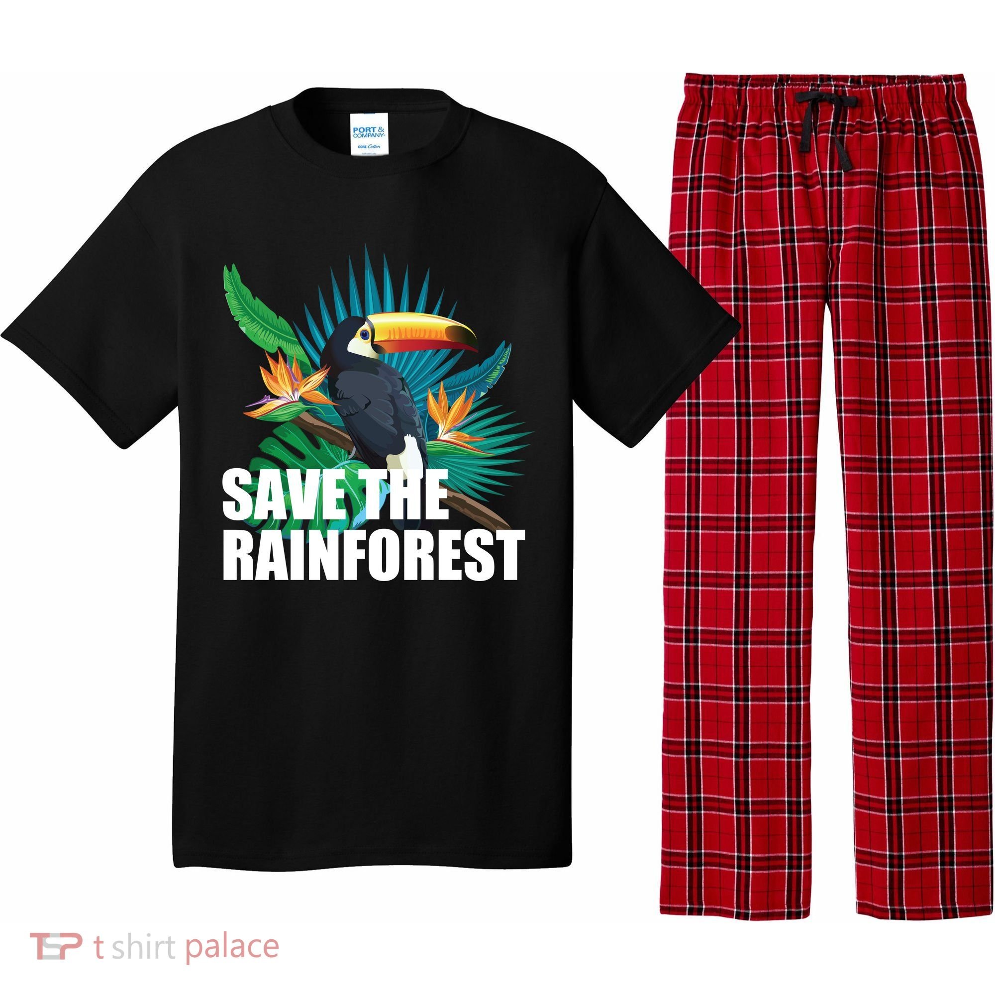 Save The Rainforest Pajama Set