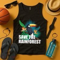 Save The Rainforest Tank Top thumb 4