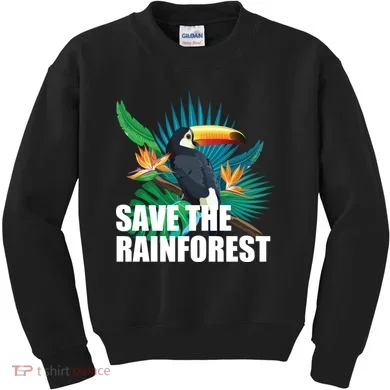 Save The Rainforest Kids Sweatshirt