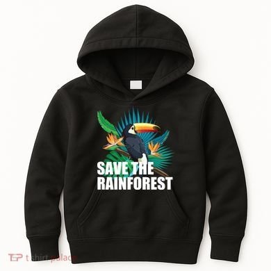 Save The Rainforest Kids Hoodie