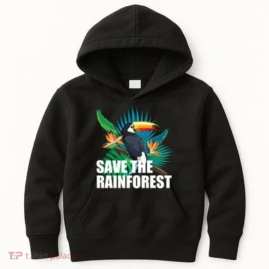 Save The Rainforest Kids Hoodie