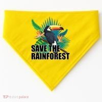 Save The Rainforest USA-Made Doggie Bandana thumb 0