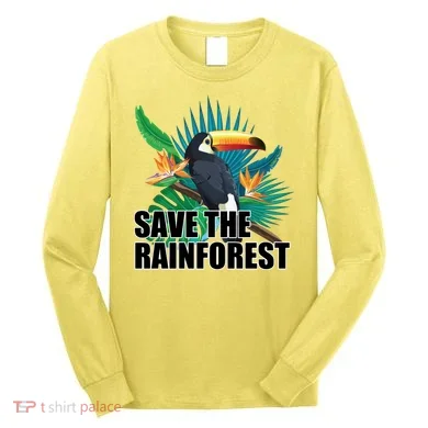 Save The Rainforest Long Sleeve Shirt