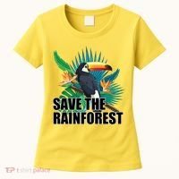 Save The Rainforest Women's T-Shirt thumb 0