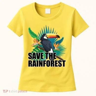 Save The Rainforest Women's T-Shirt