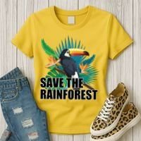 Save The Rainforest Women's T-Shirt thumb 3