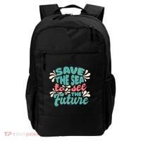 Save The Sea To See The Future Backpack thumb 0