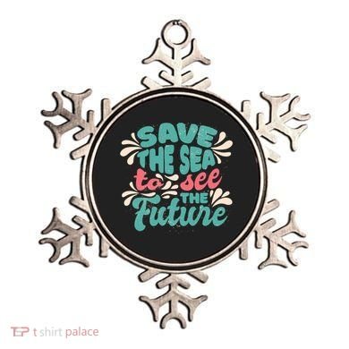Save The Sea To See The Future Ornament