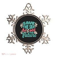 Save The Sea To See The Future Ornament thumb 0