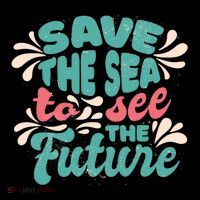 Save The Sea To See The Future Ornament thumb 1