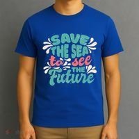 Save The Sea To See The Future T-Shirt thumb 3