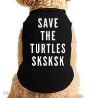 Save The Turtles SKSKSK Doggie Tank thumb 0