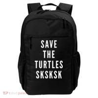 Save The Turtles SKSKSK Backpack thumb 0