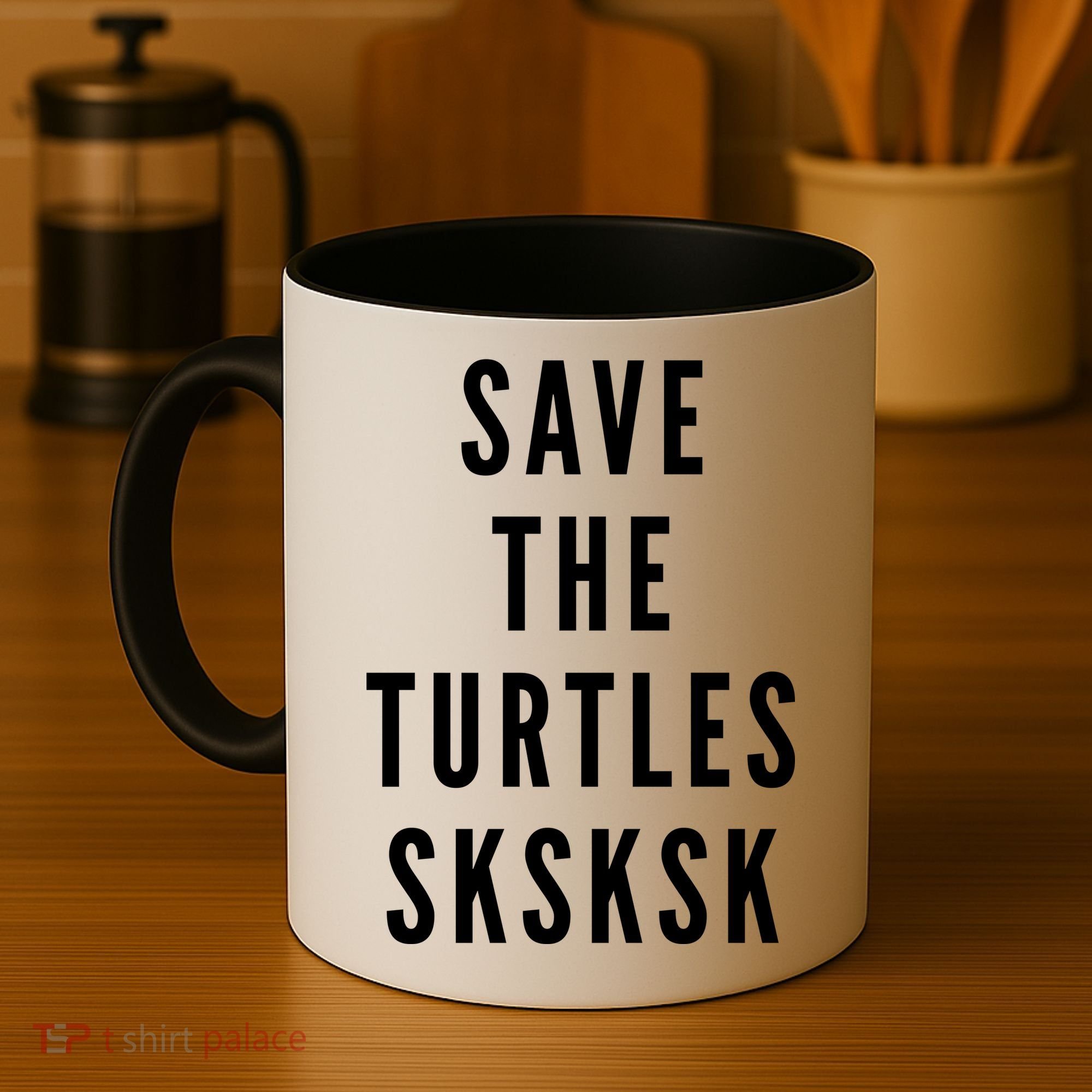 Save The Turtles SKSKSK Coffee Mug