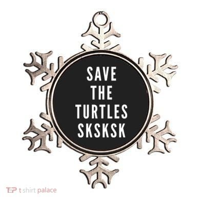 Save The Turtles SKSKSK Ornament