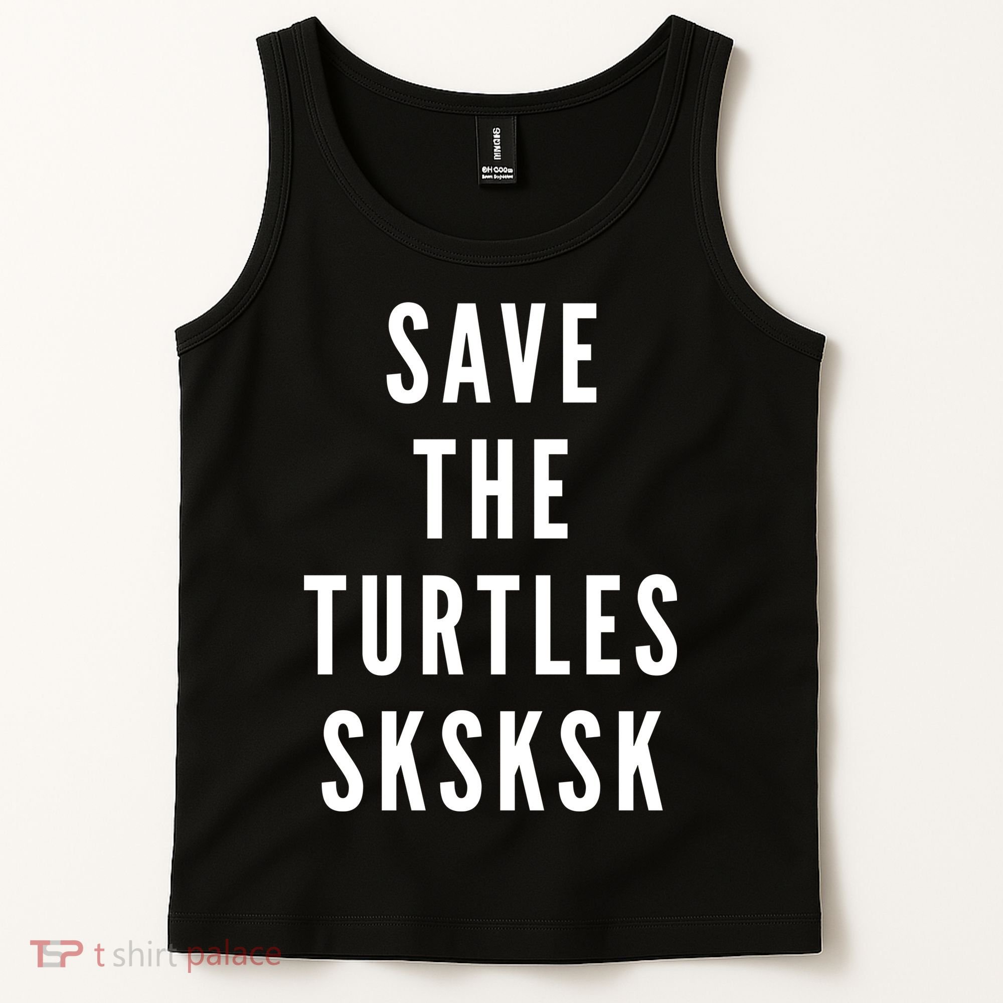 Save The Turtles SKSKSK Tank Top