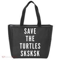 Save The Turtles SKSKSK Tote Bag thumb 0