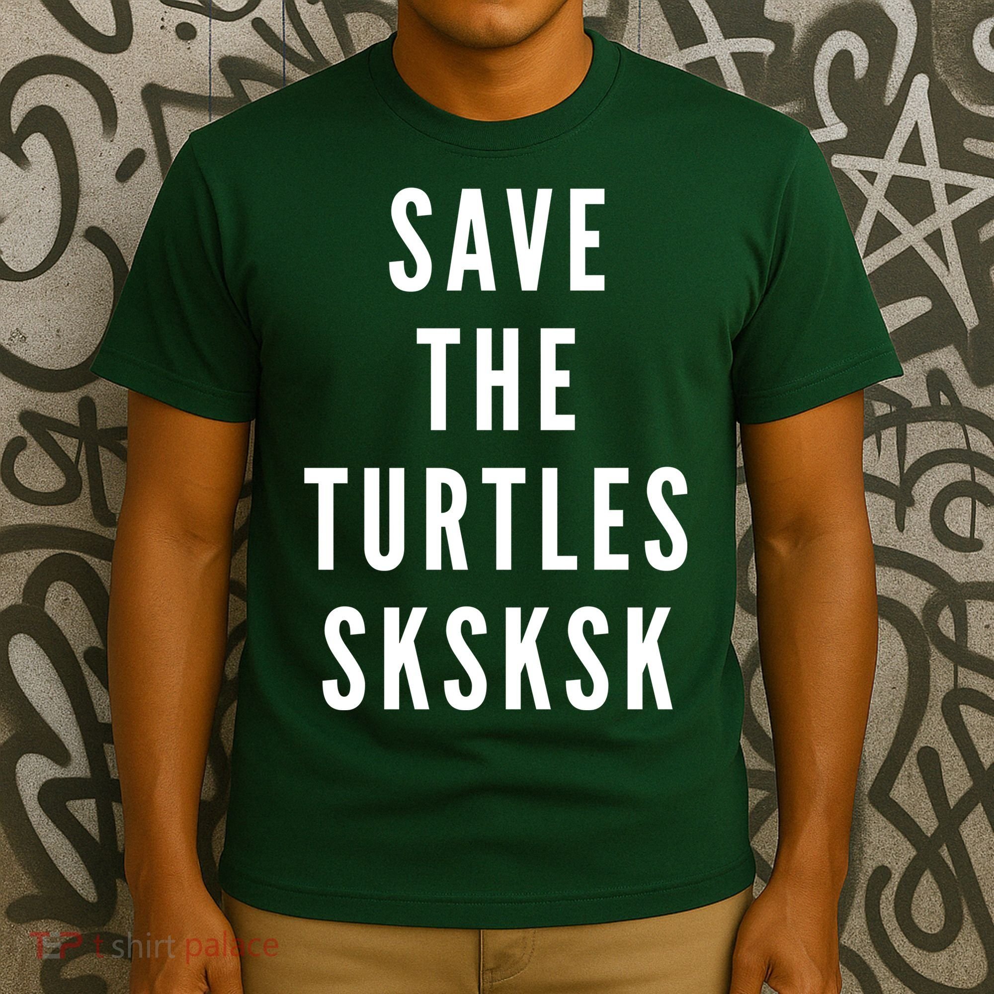 Save The Turtles SKSKSK T-Shirt