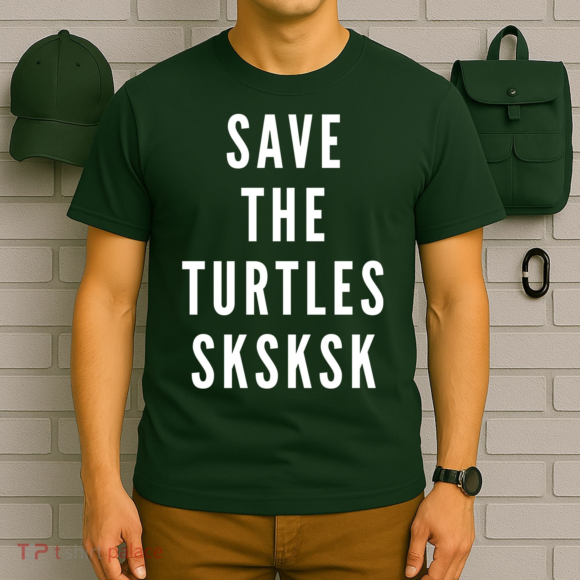 Save The Turtles SKSKSK T-Shirt
