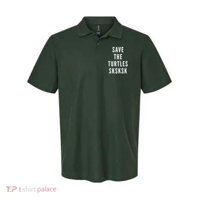 Save The Turtles SKSKSK Polo