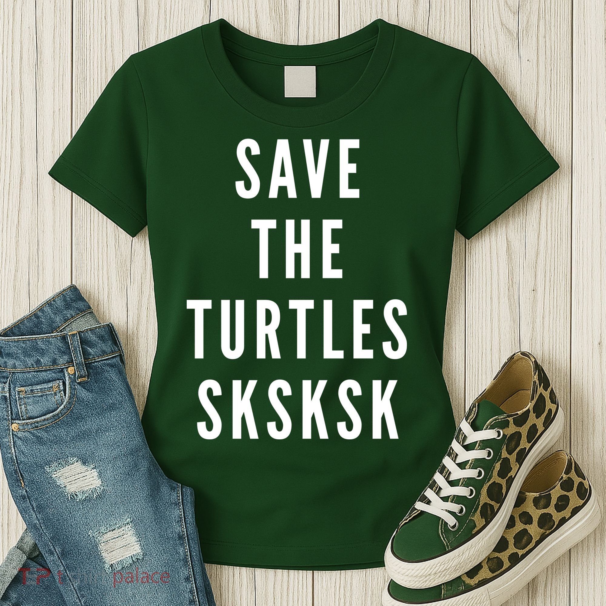Save The Turtles SKSKSK Women's T-Shirt