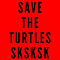 Save The Turtles SKSKSK Santa Hat thumb 1