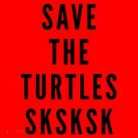 Save The Turtles SKSKSK Santa Hat thumb 1