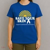 Save Your Skin Melanoma Awareness T-Shirt thumb 4