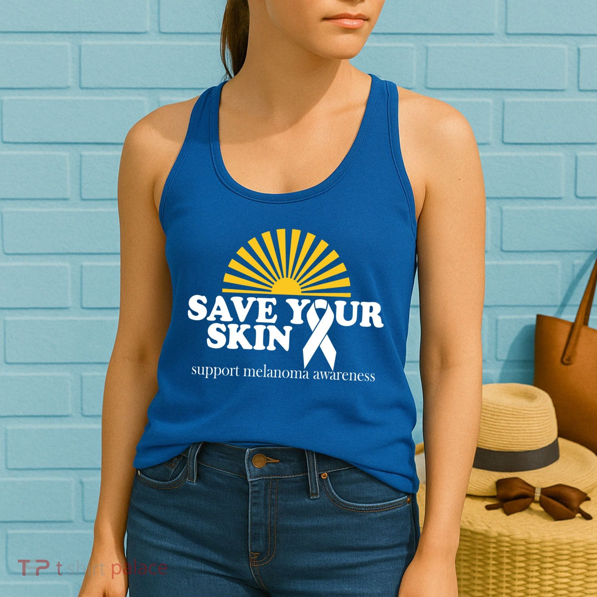 Save Your Skin Melanoma Awareness Women's Tank Top