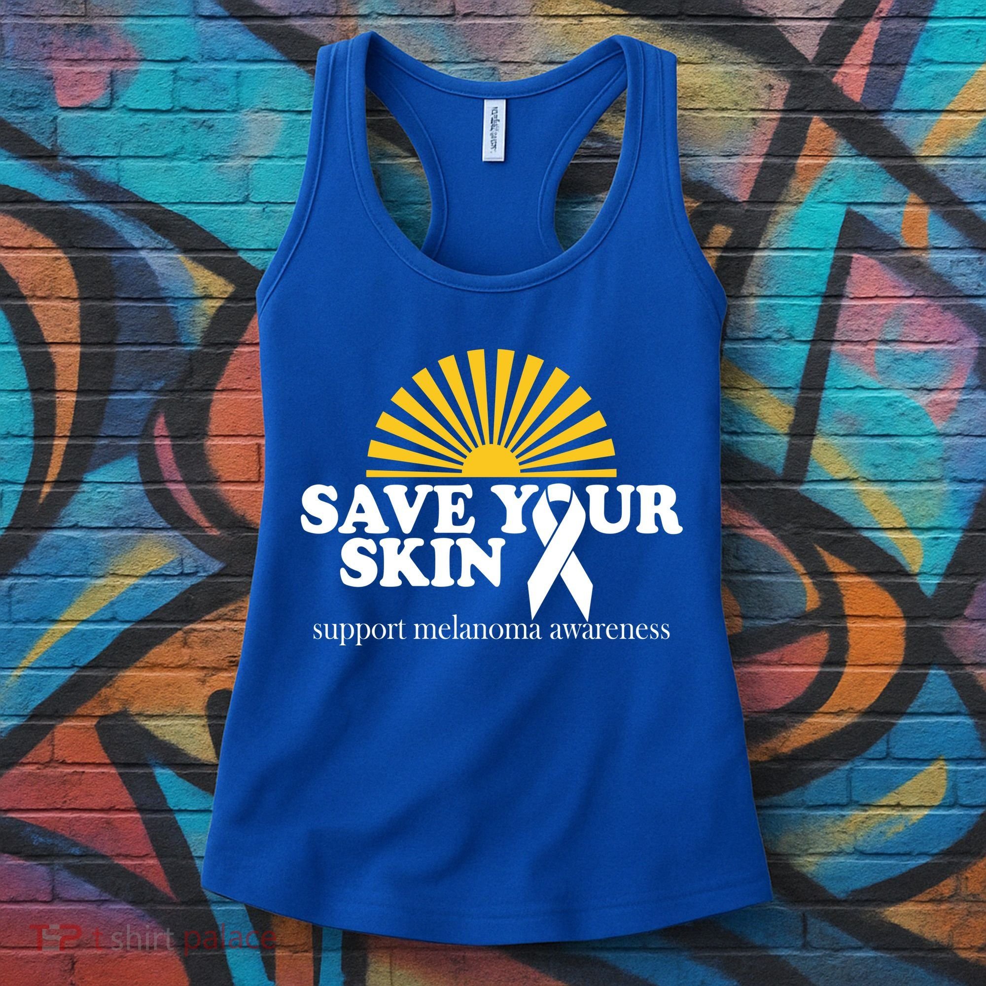 Save Your Skin Melanoma Awareness Women's Tank Top