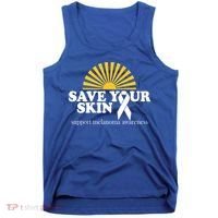 Save Your Skin Melanoma Awareness Tank Top thumb 0