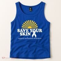 Save Your Skin Melanoma Awareness Tank Top thumb 2