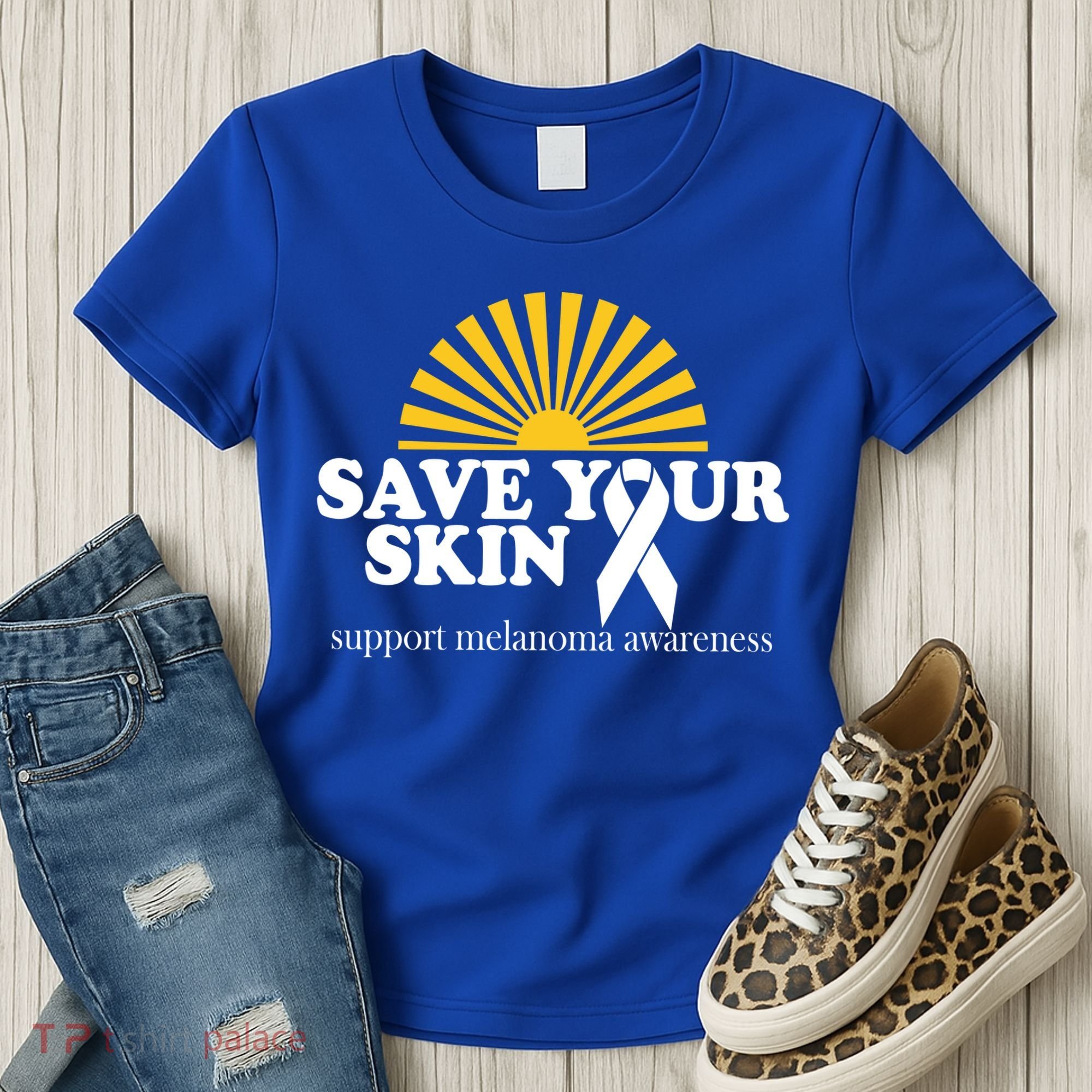 Save Your Skin Melanoma Awareness Women's T-Shirt