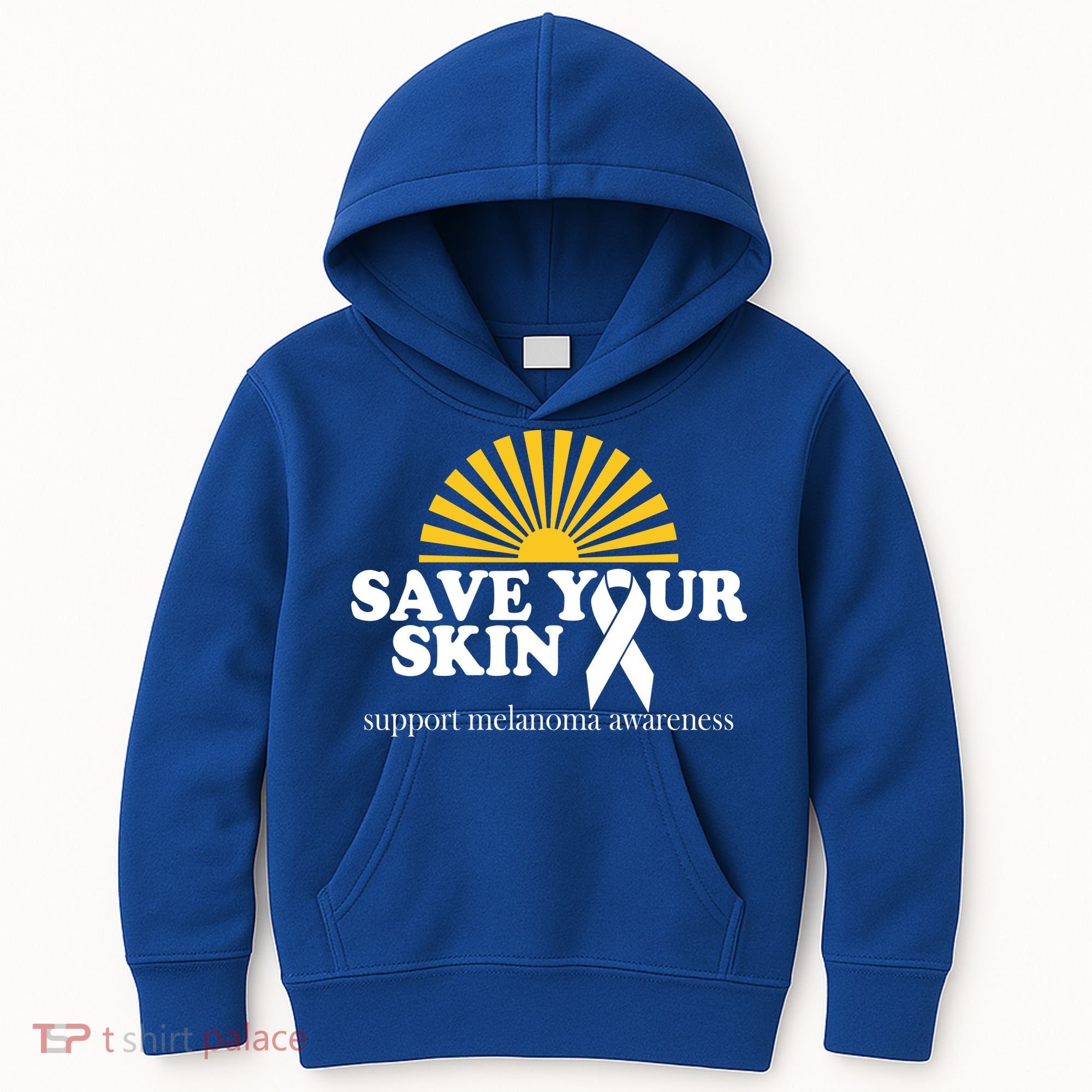 Save Your Skin Melanoma Awareness Kids Hoodie