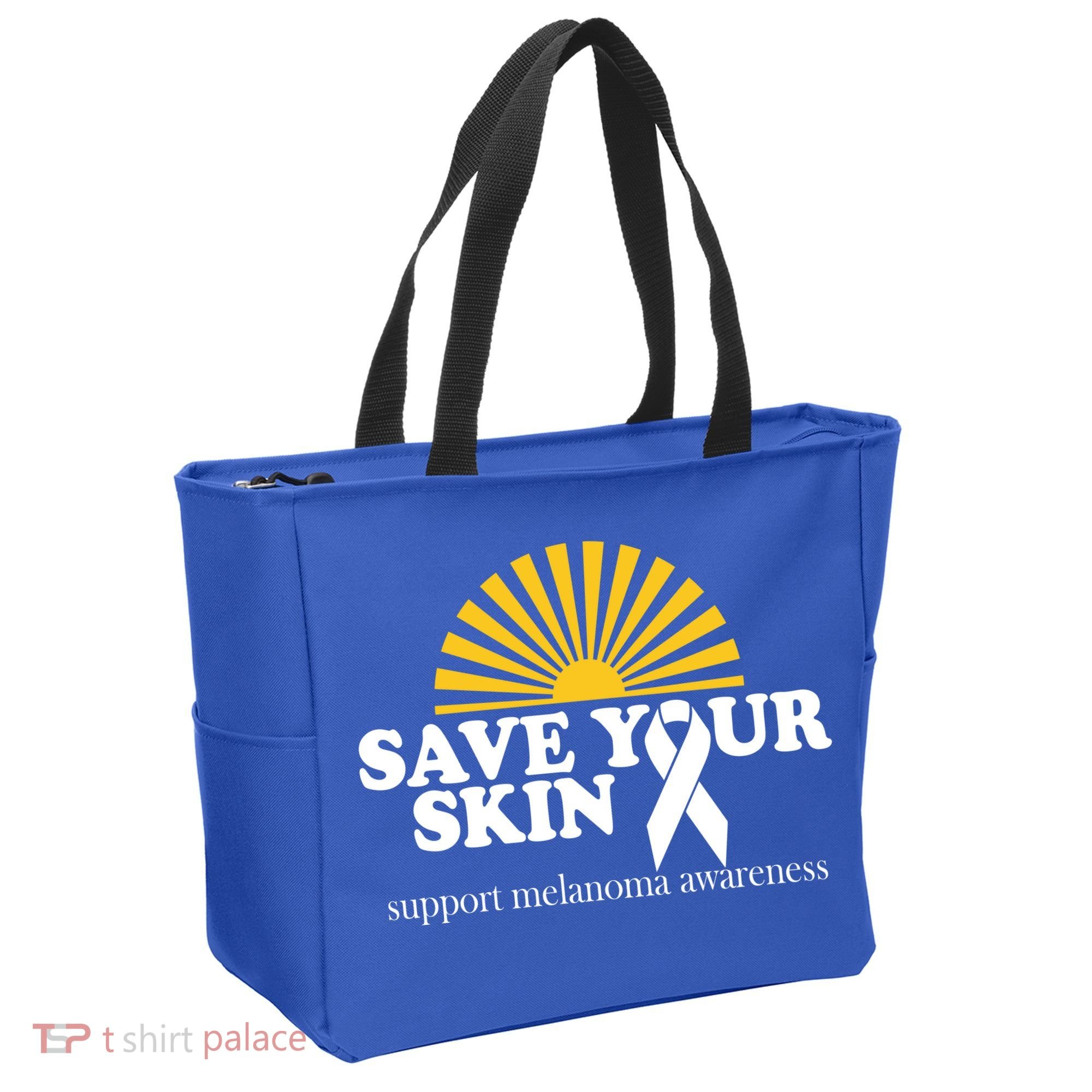 Save Your Skin Melanoma Awareness Tote Bag