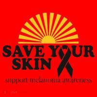 Save Your Skin Melanoma Awareness Santa Hat thumb 1