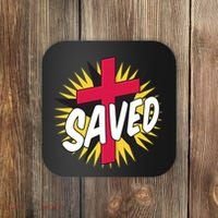 Saved Comic Cross Coaster thumb 0