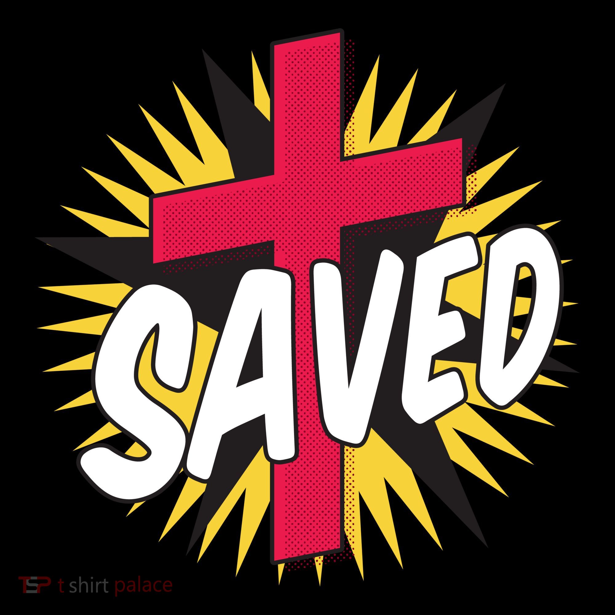 Saved Comic Cross Coaster